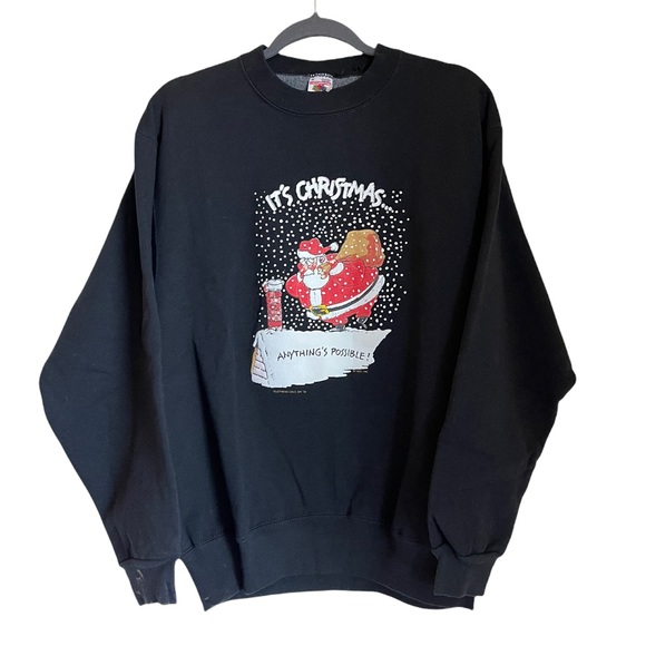 Fruit of the Loom Other - Vintage Fruit Of The Loom It’s Christmas Anything’s Possible 1992 Sweater Size M